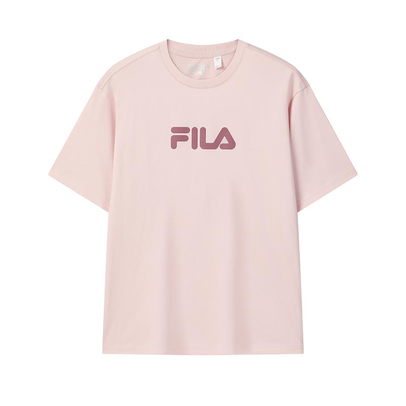 Fila ОРИГИНАЛ Мужская футболка Оранжево-серо-розовая F51U619102FPK