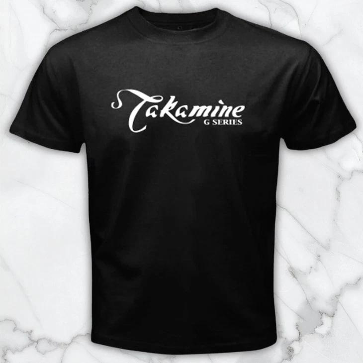 Takamine G-Series Men's Black Graphic T Shirt Freeships