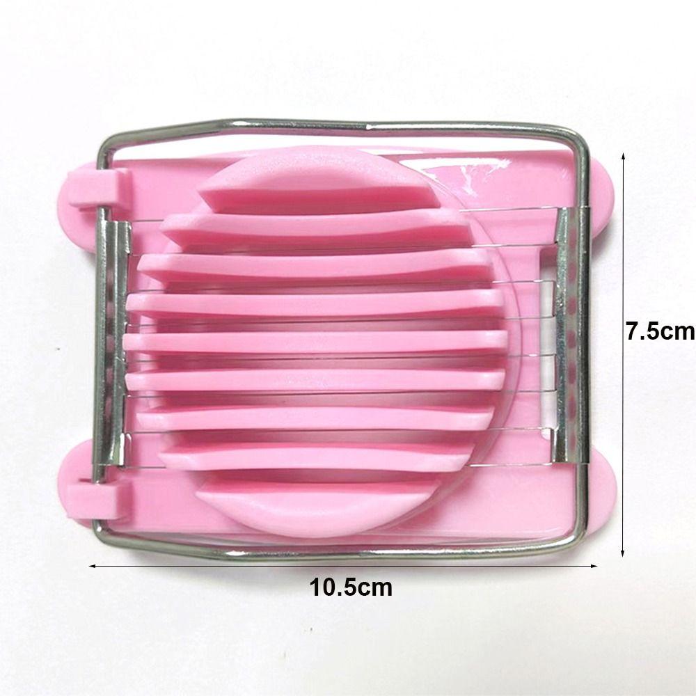 Manual Food Boiled Egg Slicer Stainless Steel Fruit Salad Cutter Egg Chopper  Kitchen Accessories