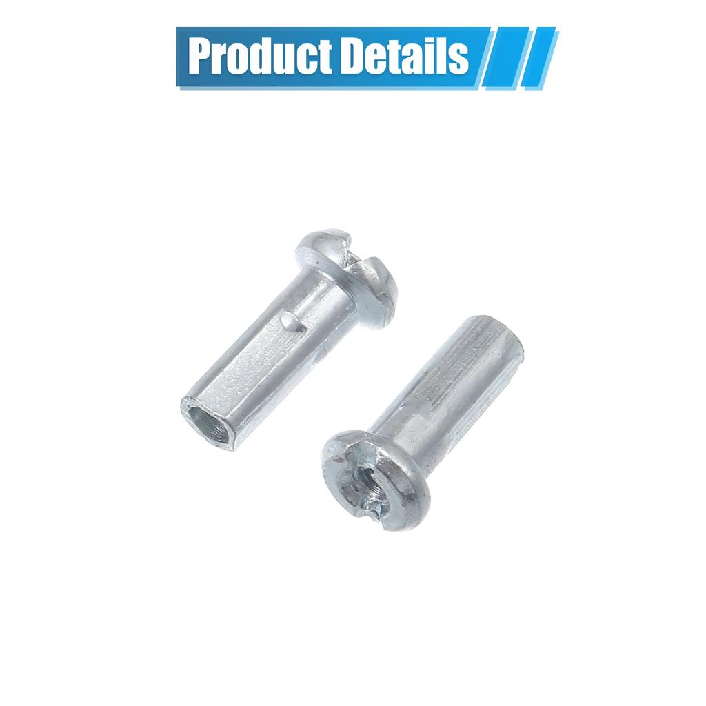 X AUTOHAUX 36 шт. 14G J Bend велосипедные оцинкованные спицы 305 мм велосипедные спицы с латунными ниппелями стальные спицы для горного велосипеда MTB 12.01"