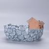 Садовый Миниатюрный Сладкий Домик Домик Цветочный Горшок DIY Горшки для Бонсай для Суккулентов Растений Внутреннее Наружное Настольное Украшение