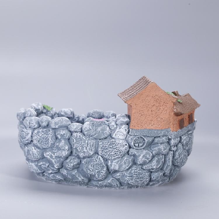 Садовый Миниатюрный Сладкий Домик Домик Цветочный Горшок DIY Горшки для Бонсай для Суккулентов Растений Внутреннее Наружное Настольное Украшение