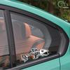 Три Медоеда Цифровой Скелет Рыбы Виниловые Наклейки на Автомобиль Для Автомобиля Лодки Рыбалки Графика Костяная Борьба Злая Рыба Наклейка