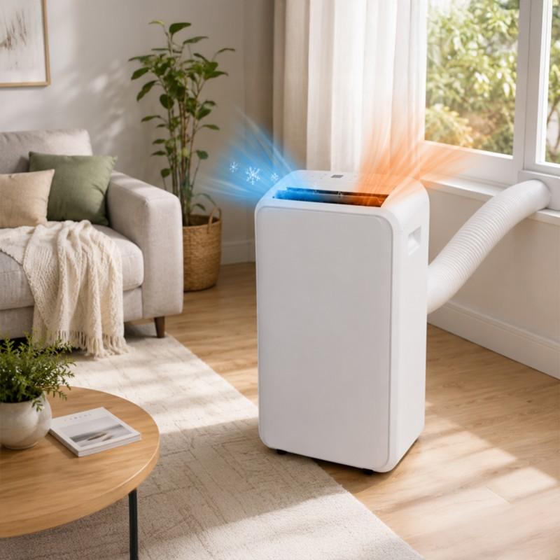 Climatiseur Mobile Réversible - 12 000 Btu - Avec Déshumidification