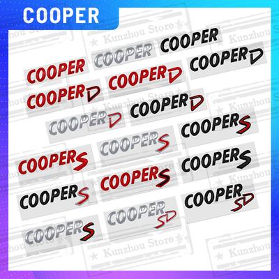 1PCS Metal For Mini Cooper S R55 R56 R57 R58 R59 Countryman Clubman F55 F56 F57 F60 Logo Emblem Car Rear Trunk Sticker Badge Q9