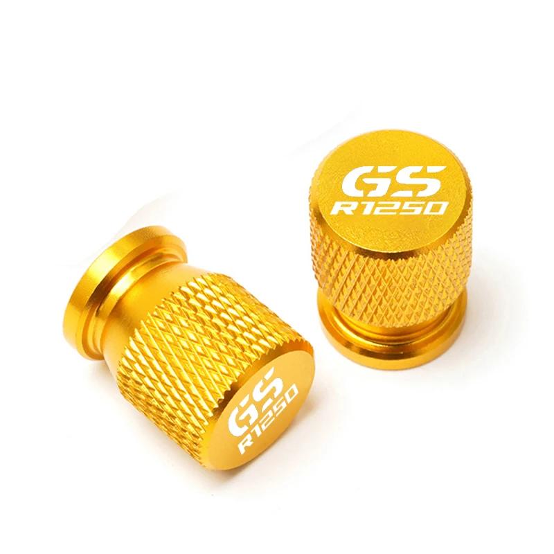 2PCS Aluminum Motorcycle Tyre Valve Cap Dustproof Universal For BMW R1250GS R1200GS LC ADV GSA R 1250 GS Adventure