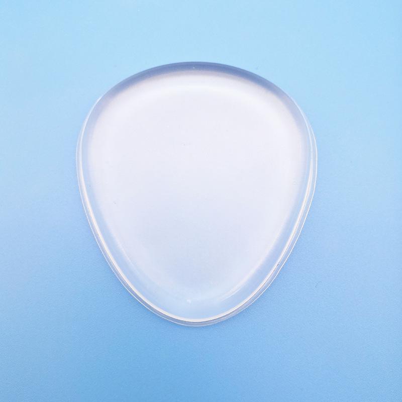 3D Силиконовая Пуховка для Макияжа - Формы Капля Воды, Сердце, Круглые, Не Впитывающая, Двойного Назначения (Влажное и Сухое Использование), Упругая, Идеальный Инструмент для Нанесения Макияжа