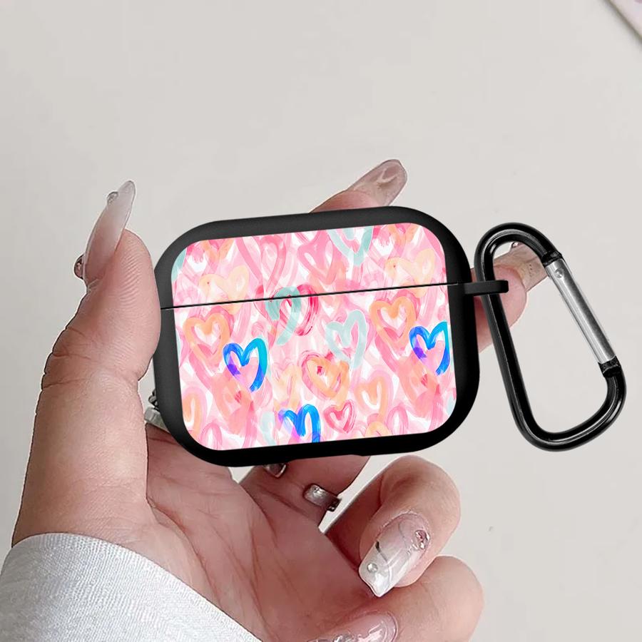 Чехол для наушников Cover Case Для Airpods 1 3 Pro2 2 Pro 4 Pro3 Цвет Любовь