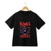 King of the Street Graphic T-shirt - Gorilla Crown Retro Vibes Streetwear Tee