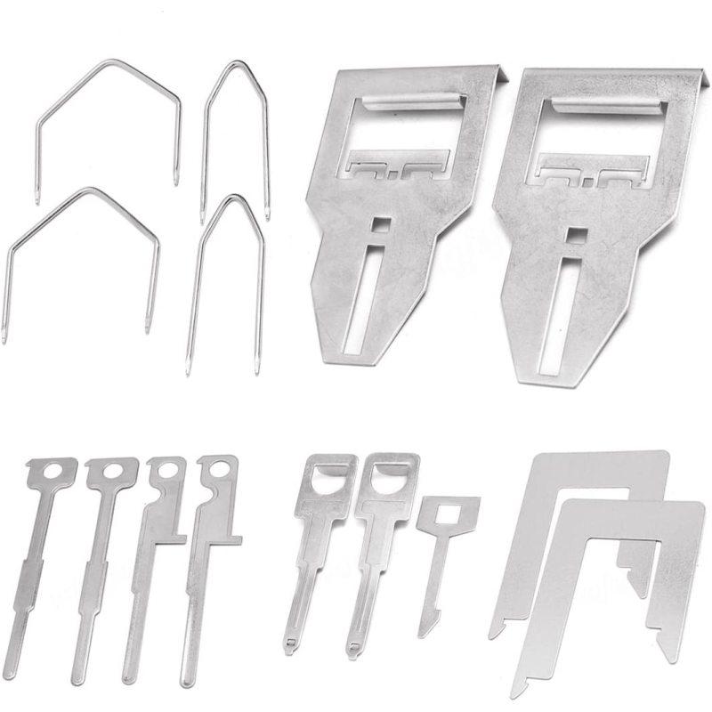 38 шт., автомобильный стерео CD-плеер, наборы инструментов для ремонта и удаления радиоприемника с прочным чехлом, автомобильные дверные панели