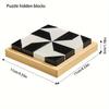 120 Level Hidden Block Puzzles Toy ABS Material Enhances Logic Spatial Reasoning Educational Intelligent Game for Kids Gifts