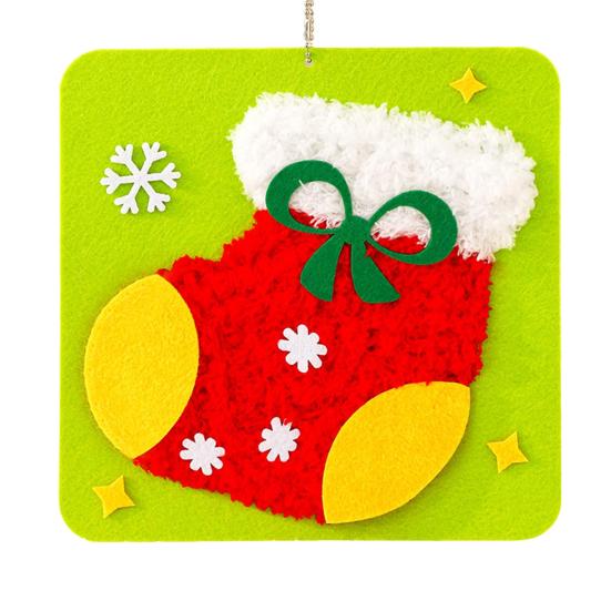 Набор для вышивания Yousheng DIY Рождественский Милое Дерево/Чулок/Санта Вышивальные Проекты Рождественский Набор для Шитья и Рукоделия с Шаблоном Иглы Нитки Инструменты