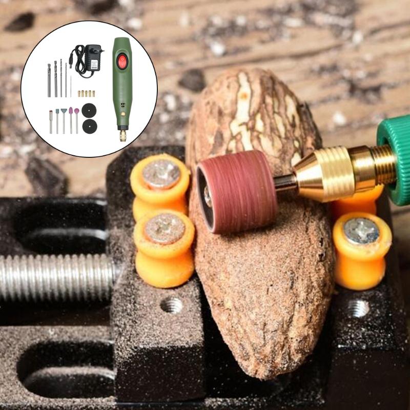 Mini Electric Drill Grinder Set Epoxy Resin DIY Crafts Jewelry Making Power Tool