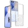 Protective Case - Booling - for Samsung Galaxy Z Flip 7 - Shockproof - Transparent - Magnetic Circle