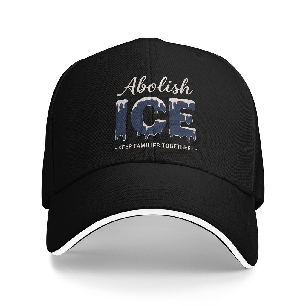 New Arrival Baseball Caps ice Out Anti Ice Minneapolis Abolish Ice For Unisex WomenTrucker Hats Retro Snapback Cap Adjustable Fit