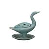 Song Dynasty Qian De Year 1: Blue Glazed Goose-Shaped Incense Burner - Antique Porcelain Decorative Collectible