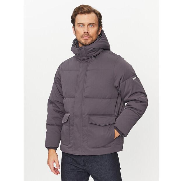 Winter Jacket Pepe Jeans White PM402837 Gray, Standard Fit