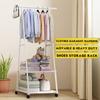 Многофункциональная треугольная вешалка для одежды, съемная вешалка для одежды в спальню с колесиками, напольная вешалка для одежды FD47811259