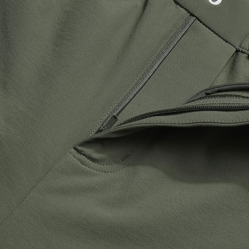 Fila Explorer Curved Blade Pants Cotton Soft Comfortable Forest Style Outdoor Workwear Loose Woven Casual Pants Women Pants Ancient-Tree A11W547804FKK