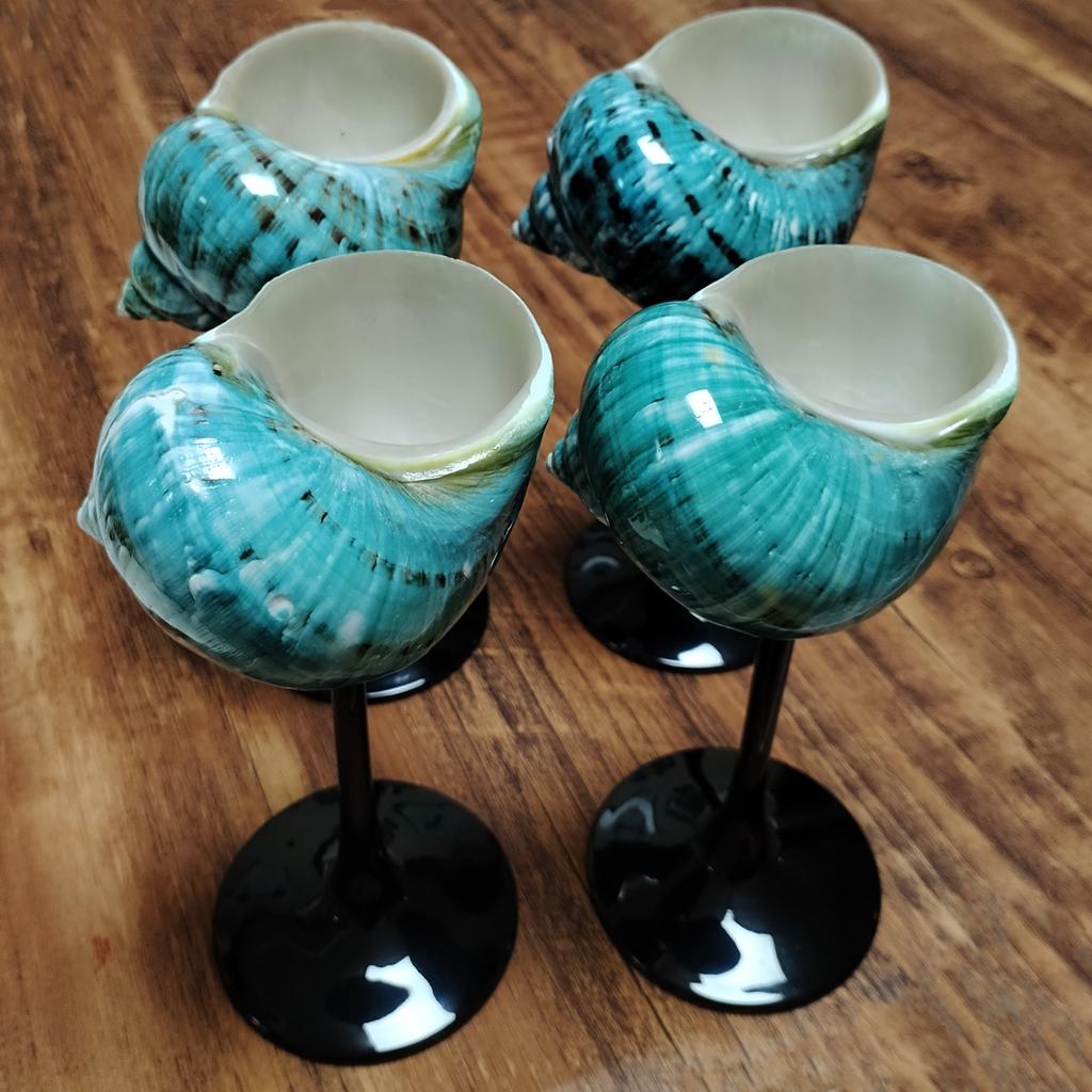 Natural Conch Shell Wine Glass Cup Handmade Wedding Glasses Martini Glasses Goblet Cocktail Drinkware Drinking Stemware Gifts