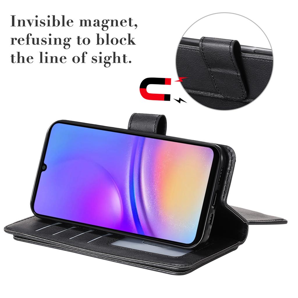 For Samsung Galaxy A07 4G/A06 4G/A06 5G Leather Case with 10 Card Holder Phone Cover Stand