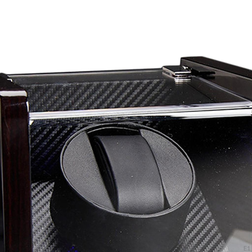 Бесшумные моторные заводные механизмы для автоматических часов, бесшумные, деревянный футляр для хранения с автоподзаводом