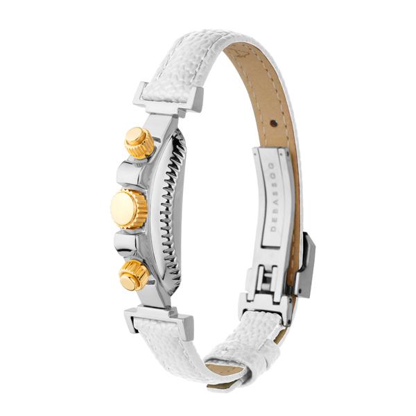 Debassqq Og Glossy Combination White Caviar Leather