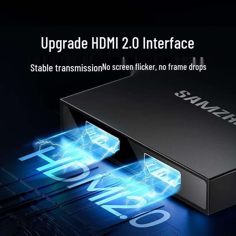 SAMZHE HDMI-разветвитель 1 вход 2 выхода 4K@60Hz