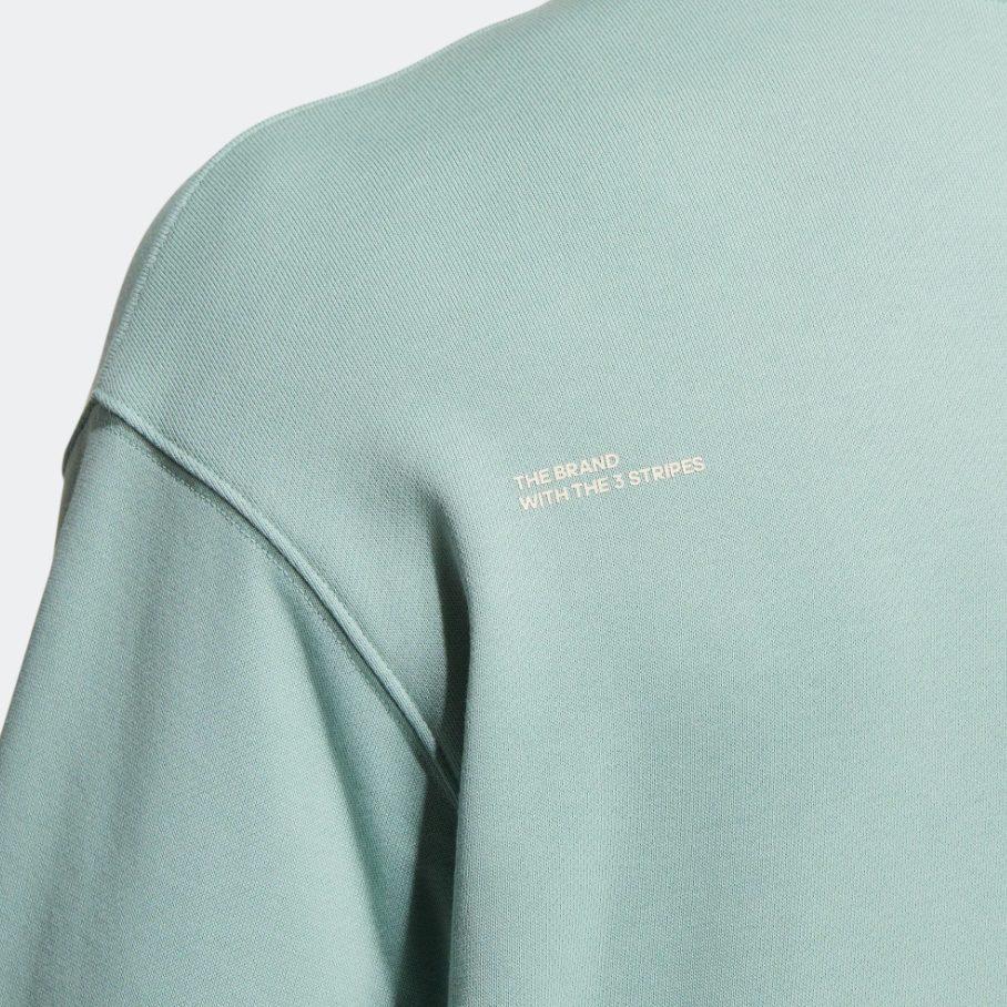 adidas Свитшоты Originals Унисекс Циан Круглый вырез Умеренный Обычный HS1996