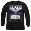 Chevrolet Unisex Adult Corvette 75 Poster Long-Sleeved T-Shirt