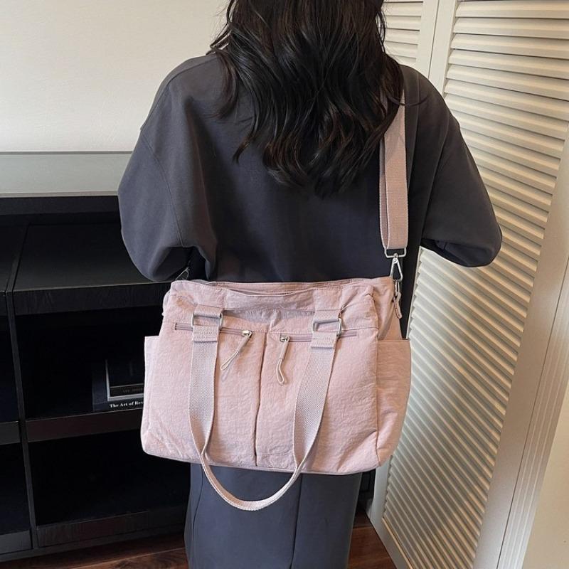Холщовая сумка женская большой вместимости новая осенне-зимняя универсальная сумка-мессенджер на плечо подмышку сумка-тоут для поездок на работу