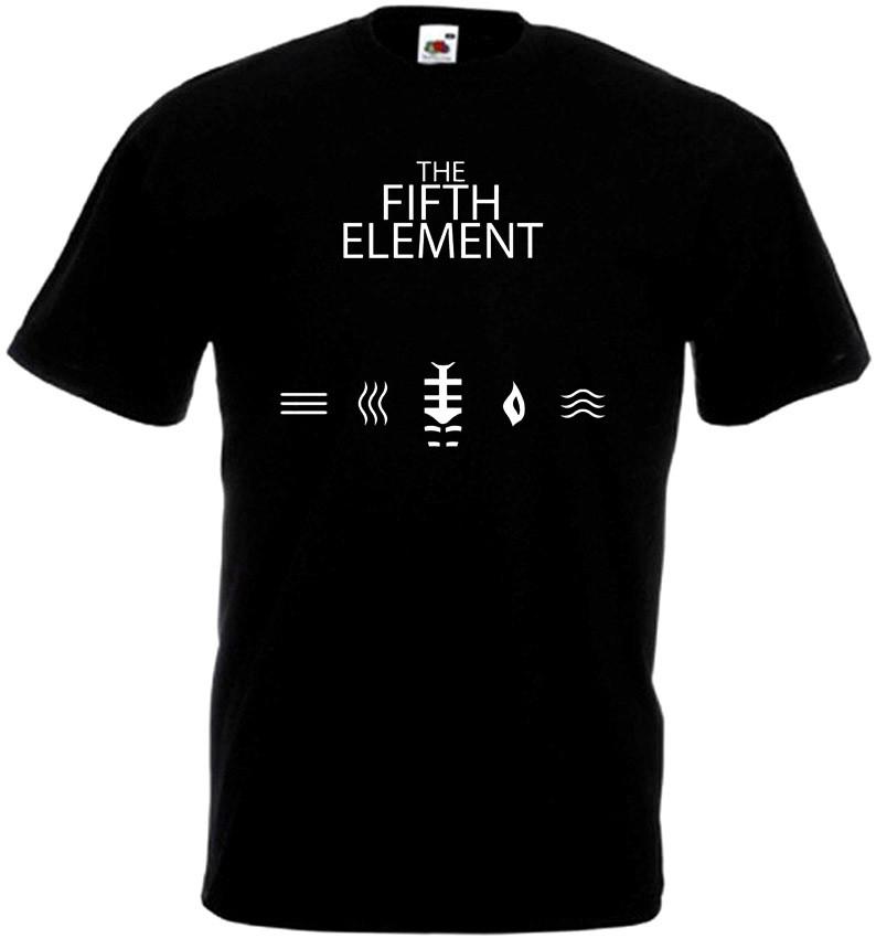 The Fifth Element v7 T-shirt black movie poster all sizes S-5XL