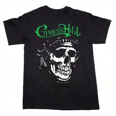 Винтажная футболка Cypress Hill Insane In The Brain Мужская Женская Уличная Одежда Летняя Одежда Топ Хлопковая Футболка