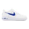 Nike Детские кроссовки Air Force 1 Low GS Doodle Swoosh — белые детские кроссовки Racer Blue DM3177-102