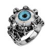 Creative Fashion Vintage Dragon Claw Evil Eye Ring for Men and Women Finger Decor Jewelry Gift