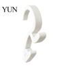 PLA Hanging Clips S-Shaped Hook with Clip, Heavy Duty Hook, 2-In-1 Clip Multi-functional Clamp Hanger, 3D Printed Clothes Pin Space Saving