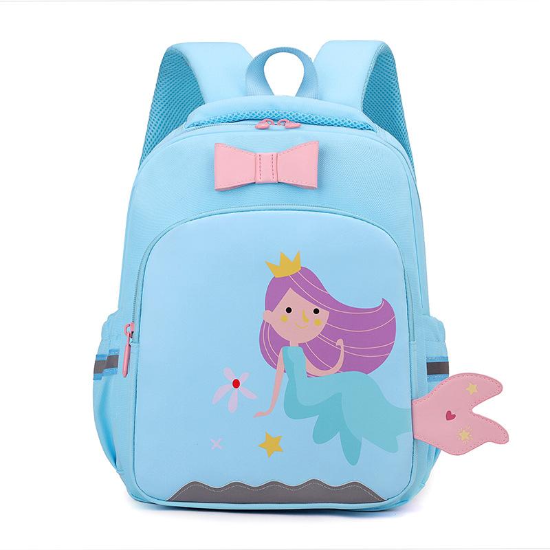 New children's cartoon cute versatile kindergarten students backpack unicorn load reduction large capacity backpack tide