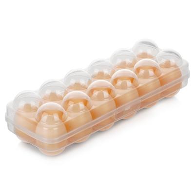 Orion Transparent BPA-Free Plastic 12-Egg Storage and Transport Container 28 Cm