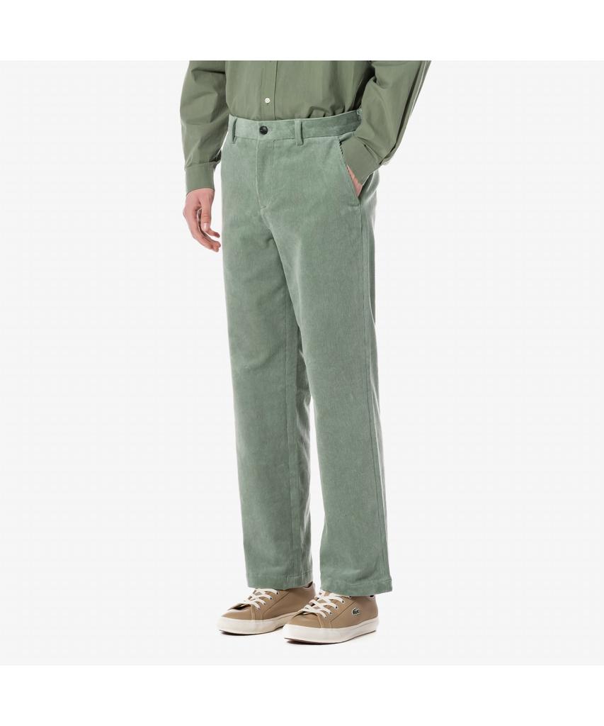 Мужские вельветовые брюки LACOSTE полуширокие Hh432E-54N Bmy