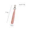 1pc Daisy Flower Key Chain Ins Explosive Style High-End Diy Hand-Woven Wrist Key Ring Bohemian Style Car Keychain Bag Pendant