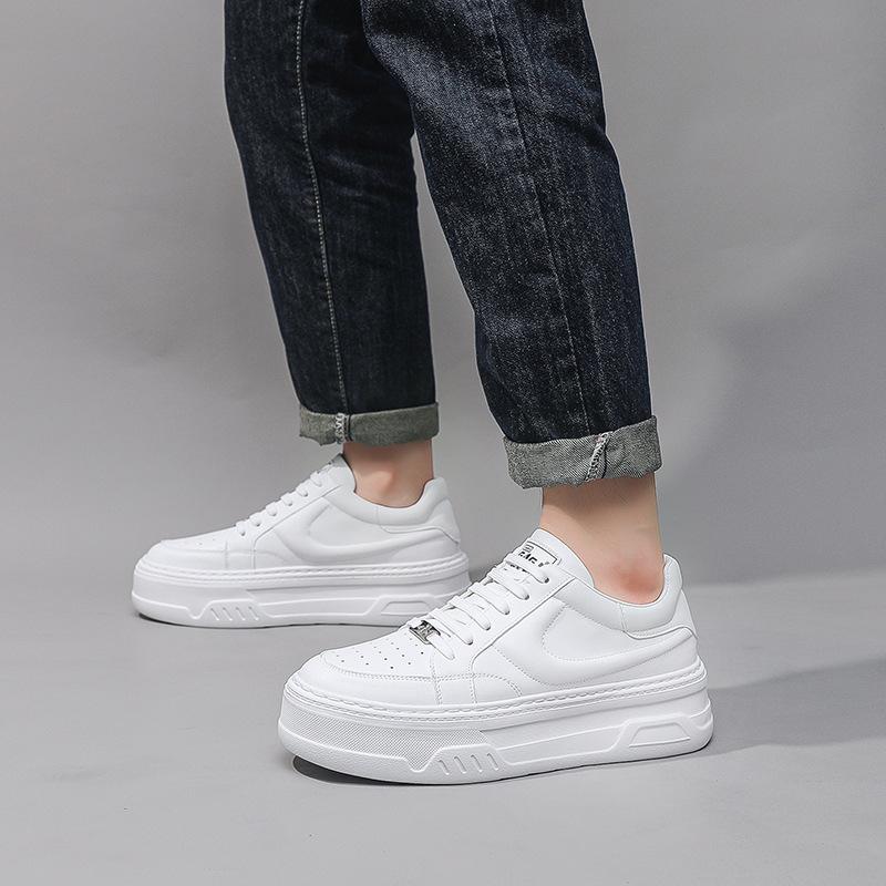 Мужская обувь Air Force One European Station новые туфли-муффины на толстой подошве со шнуровкой мужские спортивные туфли для отдыха белые туфли