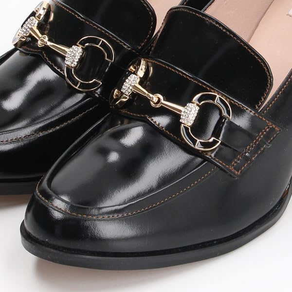 На Туфли-лодочки Heel Up Bit Loafer 2808 B Glass cm E [Lanvin Blue] Женские 22,5