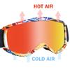 Professional Goggles Winter Sports Snow Ski Equipment Kid Anti-fog Jet Ski Goggles Goggles