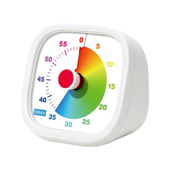 Visual Timer for Kids 60 Timer Silent Countdown Minute Pomodoro Timer Clock Rainbow Color Desk Time