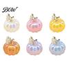 Halloween Gift Idea Acrylic Simulation Pumpkin Decor, Fake Lightweight Centerpiece Ornament for Table Car, Spooky Party Compact Decoration