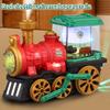 Sounding Spray Train Toy Simulation Steam Educational Toy Creative Electric Steam Train  Gift