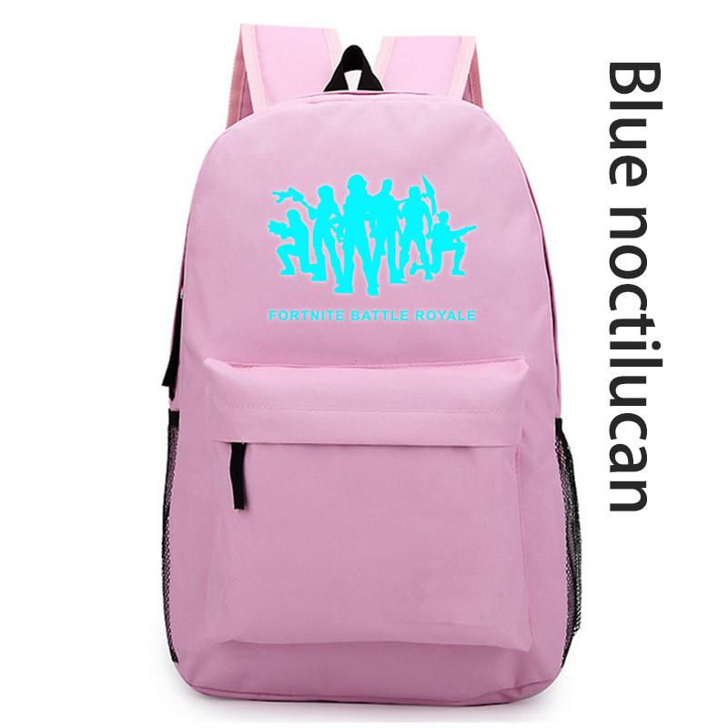 Fortnite Bag Luminous Game Youth Campus Fashion Trend Backpack For Unisex
