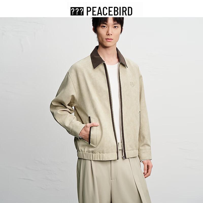 Peacebird Men's Casual Jacket BABCG110J