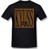 HMADSBRAVE Мужская хлопковая футболка с коротким рукавом и графическим принтом Kyuss Rock Band XS