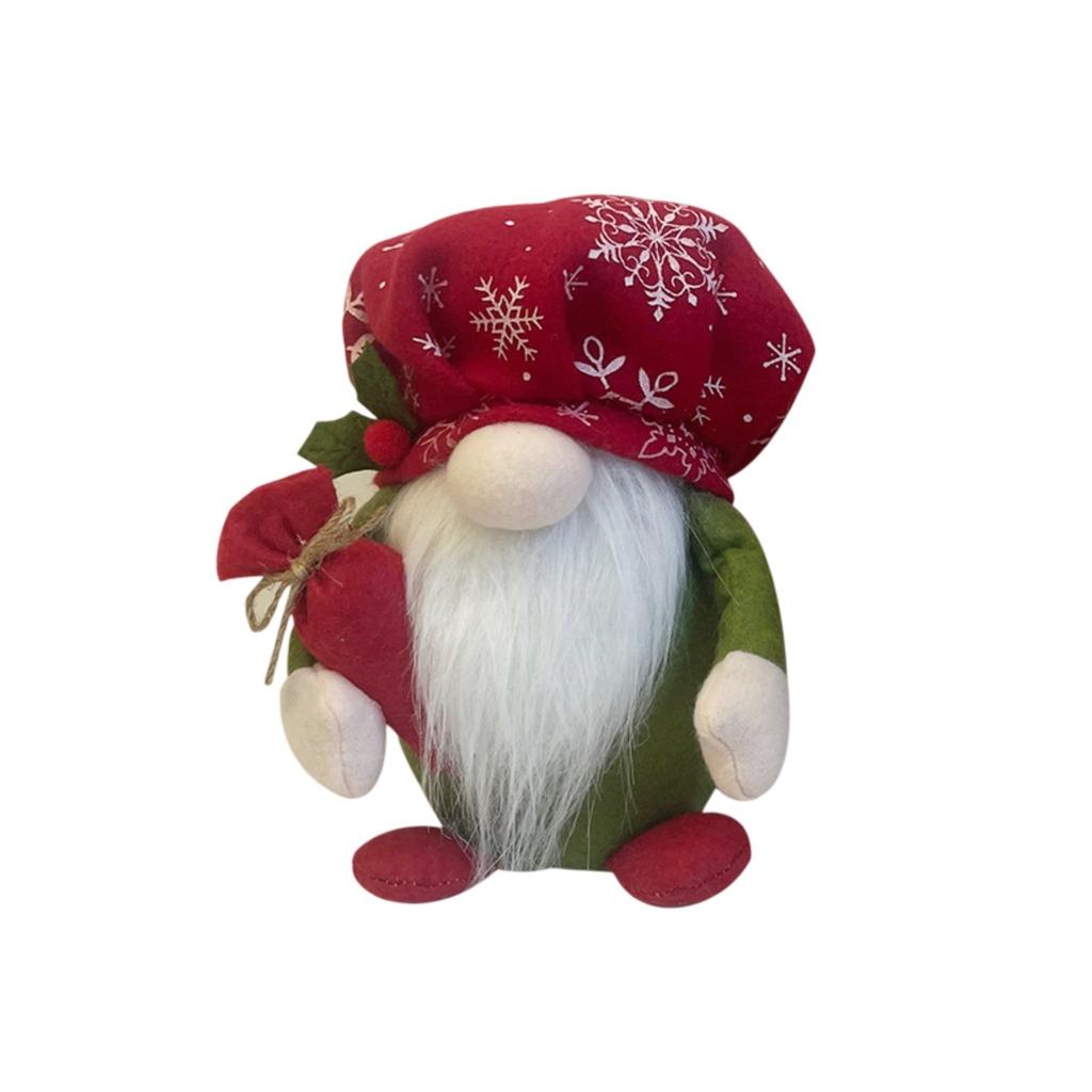 Faceless Doll With Chef Hat Christmas Gnome Ornaments Plush Doll For Xmas Decor Kitchen Supplies
